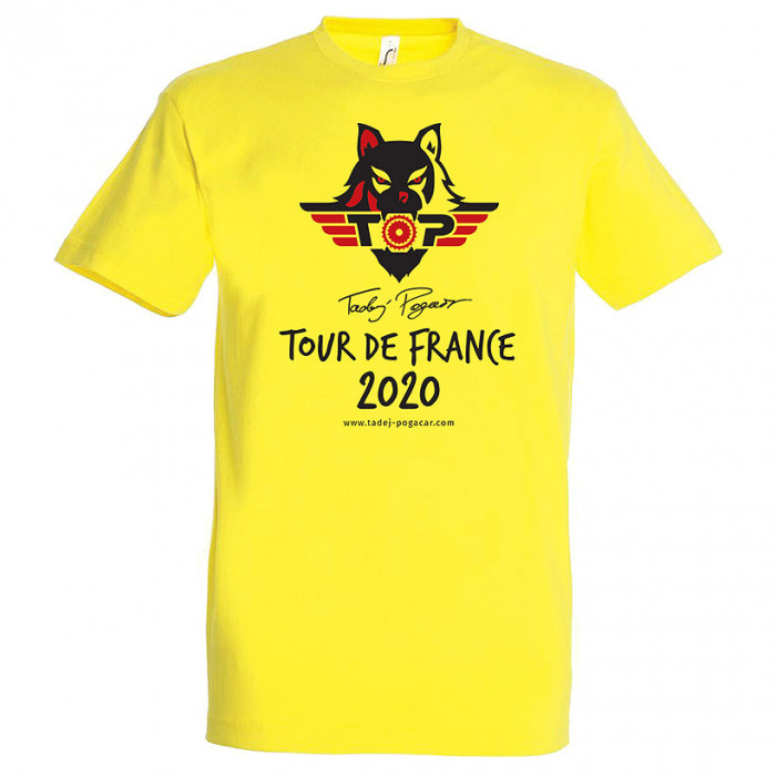 Tadej Pogačar majica zmagovalca Dirke po Franciji 2020