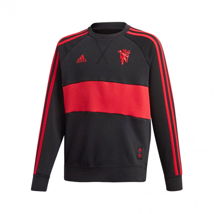 Manchester United Adidas Crew maglione per bambini