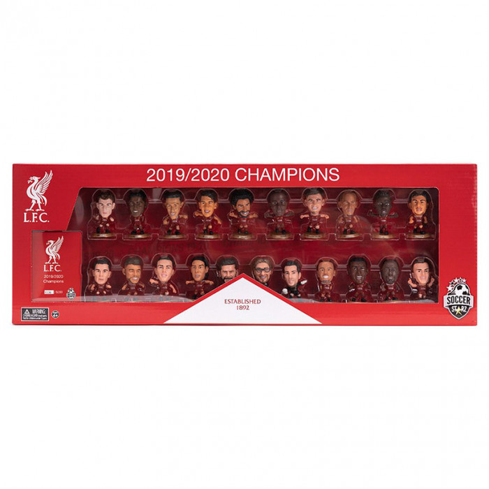 Liverpool SoccerStarz 2019/2020 Leage Champions 21 Player Home Team Pack Limited Edition Figuren