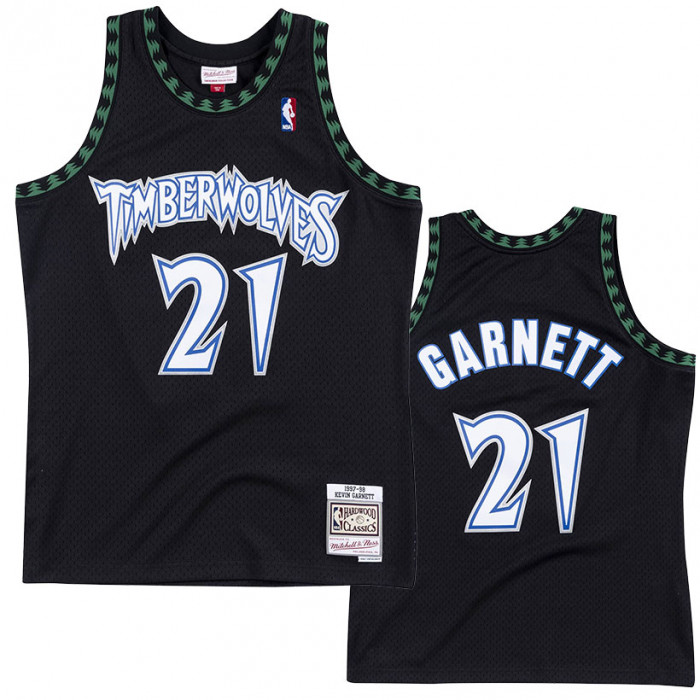 Kevin Garnett 21 Minnesota Timberwolves 1997-98 Mitchell & Ness Swingman Alternate maglia
