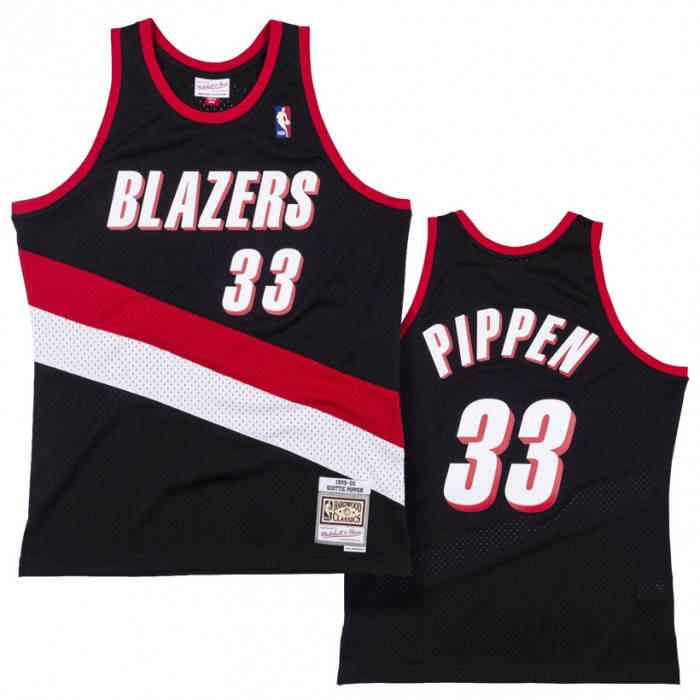 Scottie Pippen 33 Portland Trail Blazers 1999-00 Mitchell & Ness Swingman  Jersey