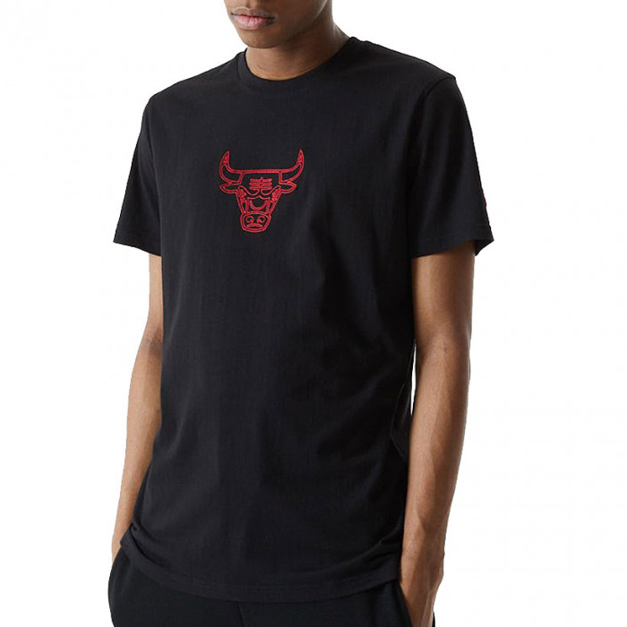 Chicago Bulls New Era Chain Stitch T-Shirt
