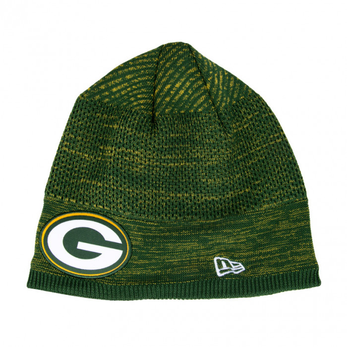 Green Bay Packers New Era NFL 2020 Sideline Cold Weather Tech Knit cappello invernale