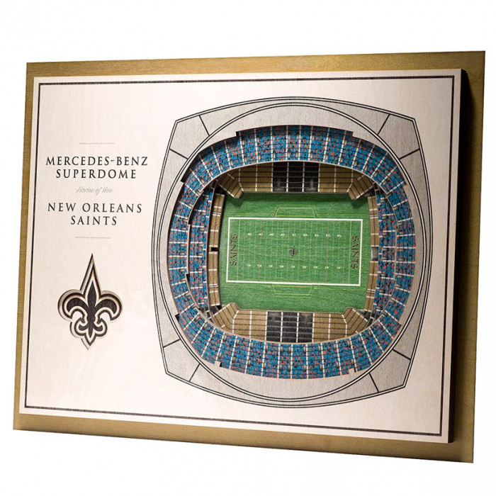 New Orleans Saints 3D Stadium View slika