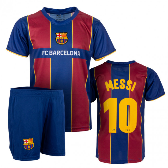 ga winkelen Onderdrukker doel FC Barcelona 1st Team Kids Training Set Jersey Messi