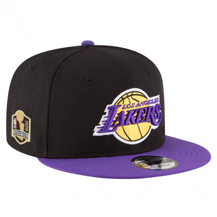 Los Angeles Lakers New Era 9FIFTY NBA 2020 Champions Side Patch Mütze