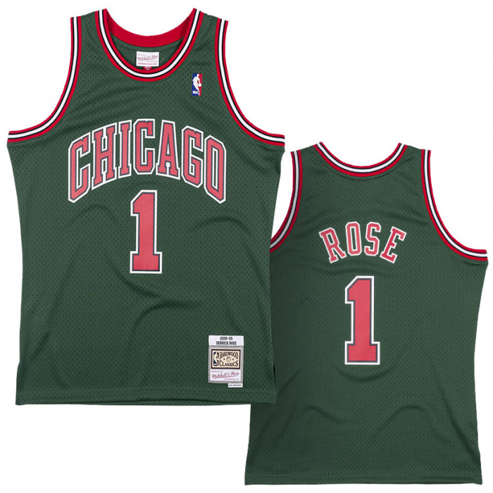 Derrick Rose 1 Chicago Bulls 2008-09 Mitchell & Ness Swingman Trikot