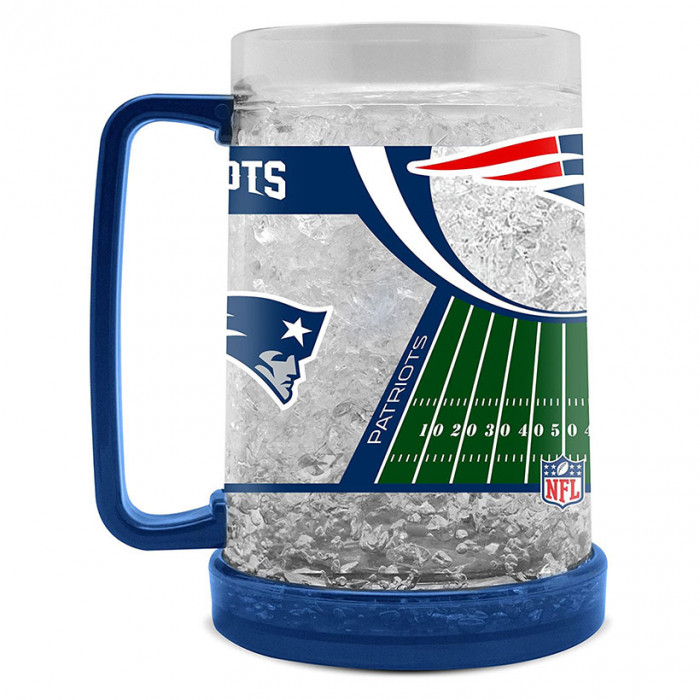 New England Patriots Crystal Freezer Krug 475 ml