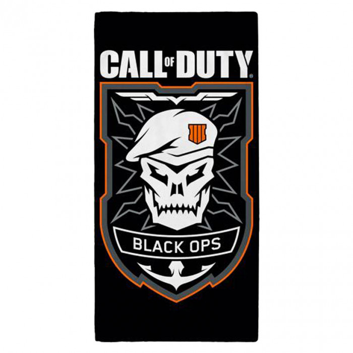 Call of Duty Black Ops Emblem Badetuch 140x70
