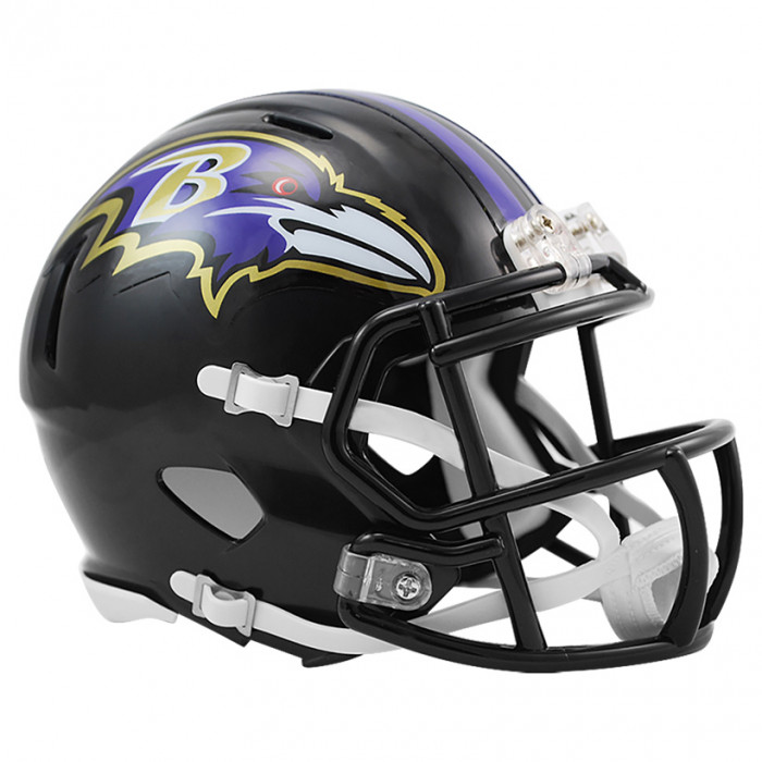 Baltimore Ravens Riddell Speed Mini Helm