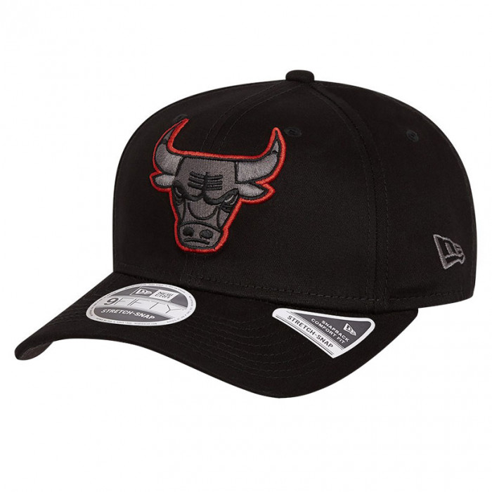 Chicago Bulls New Era 9FIFTY Neon Pop Outline Stretch Snap Cappellino 
