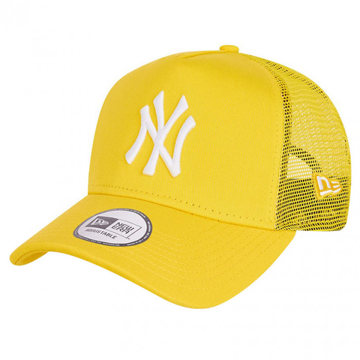 New York Yankees New Era Tonal Mesh Trucker A-Frame Yellow kapa