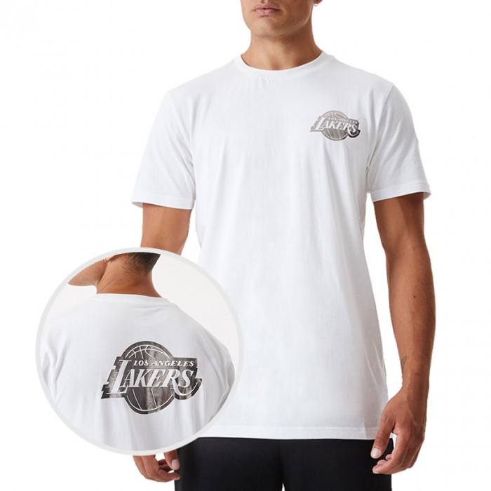 Los Angeles Lakers New Era Metallic T-Shirt