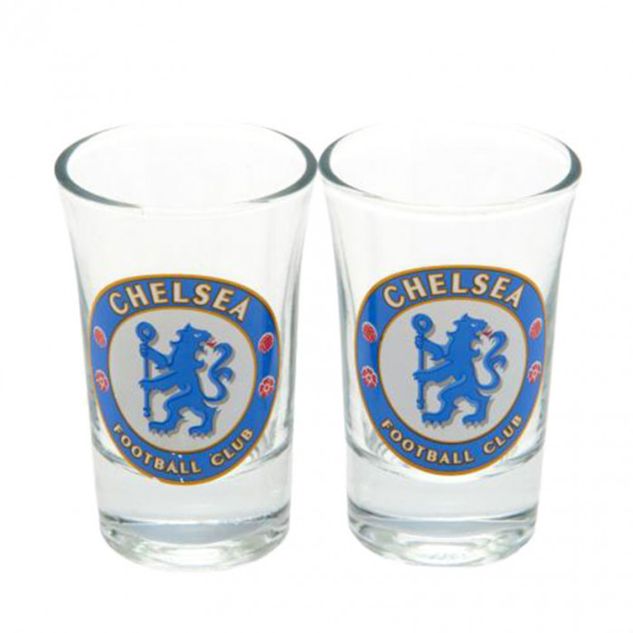 Chelsea 2x Schnapsglas