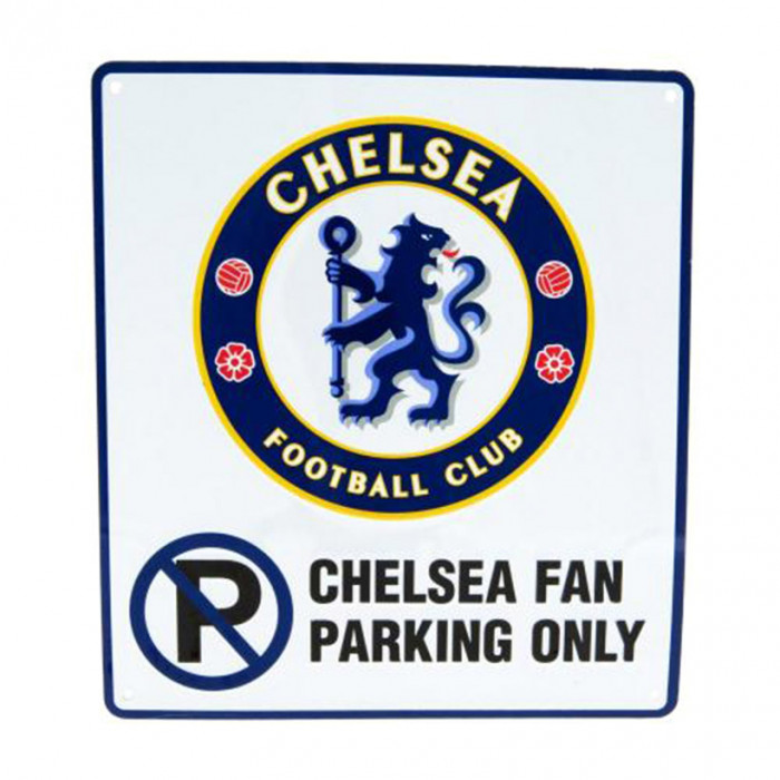 Chelsea No Parking targhetta