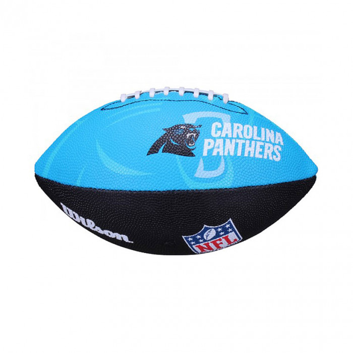 Carolina Panthers Wilson Team Logo Junior pallone da football americano 