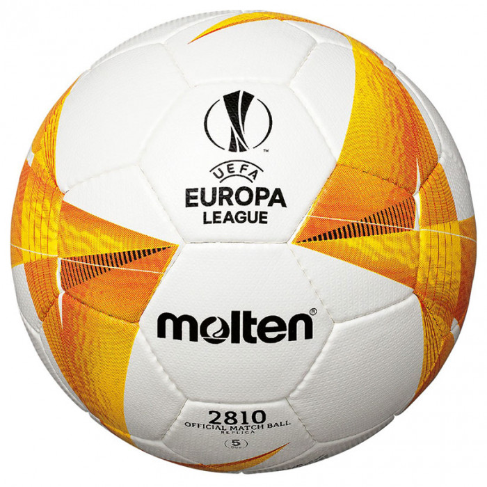 Molten UEFA Europa League F5U2810-G0 Official Match Ball Replica pallone 5
