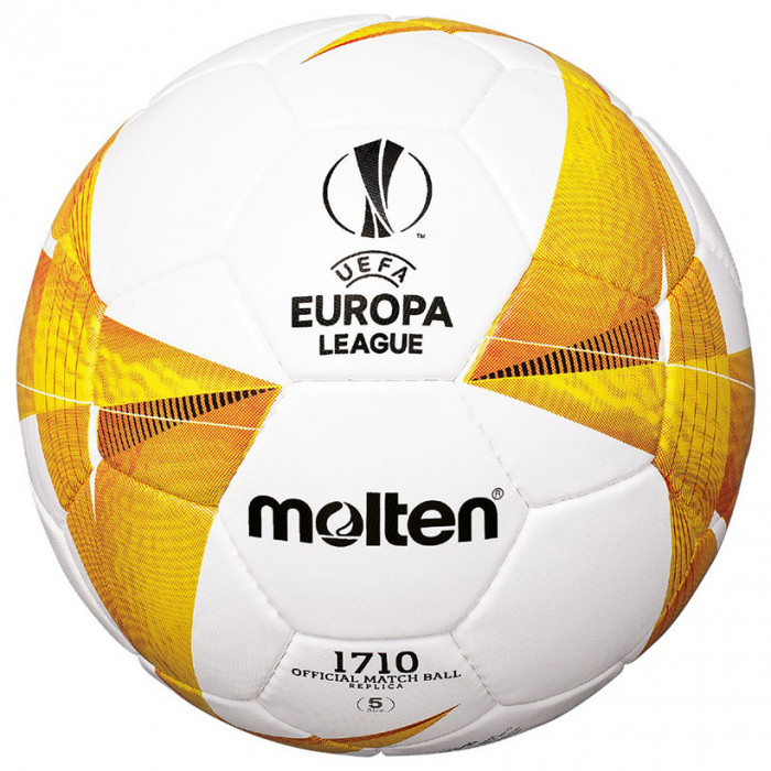 Molten UEFA Europa League F5U1710-G0 Official Match Ball Replica pallone 5