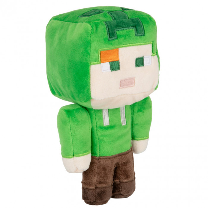 Minecraft Jinx Happy Explorer Alex in Creeper Costume giocattolo peluche