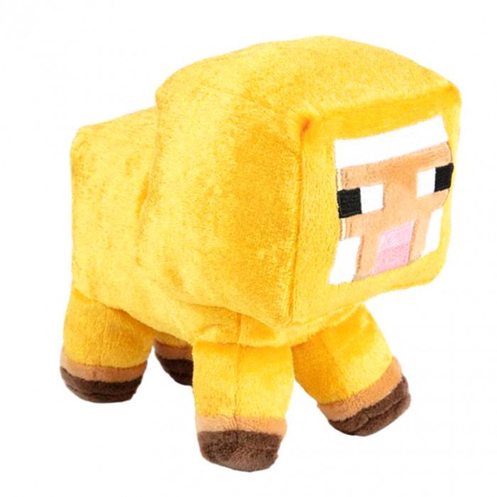 Minecraft Jinx Happy Explorer Gold Sheep giocattolo peluche