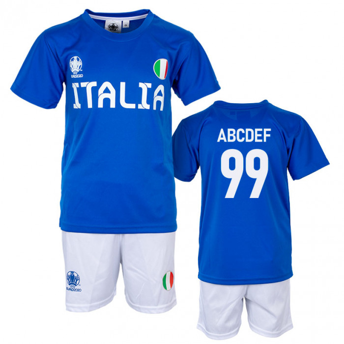 Italija UEFA Euro 2020 Poly dečji trening komplet dres (tisak po želji +12,30€)