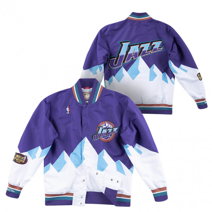Utah Jazz 1997-98 Mitchell & Ness Authentic Warm Up giacca