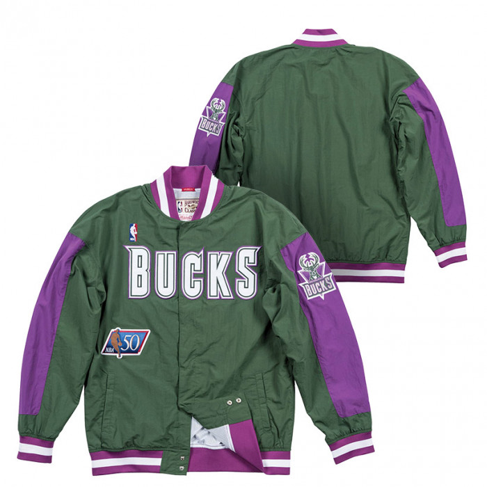 Milwaukee Bucks 1996-97 Mitchell & Ness Authentic Warm Up Jacke