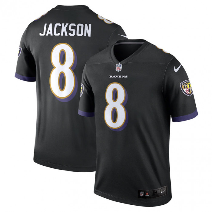 Lamar Jackson 8 Baltimore Ravens Nike Legend Trikot