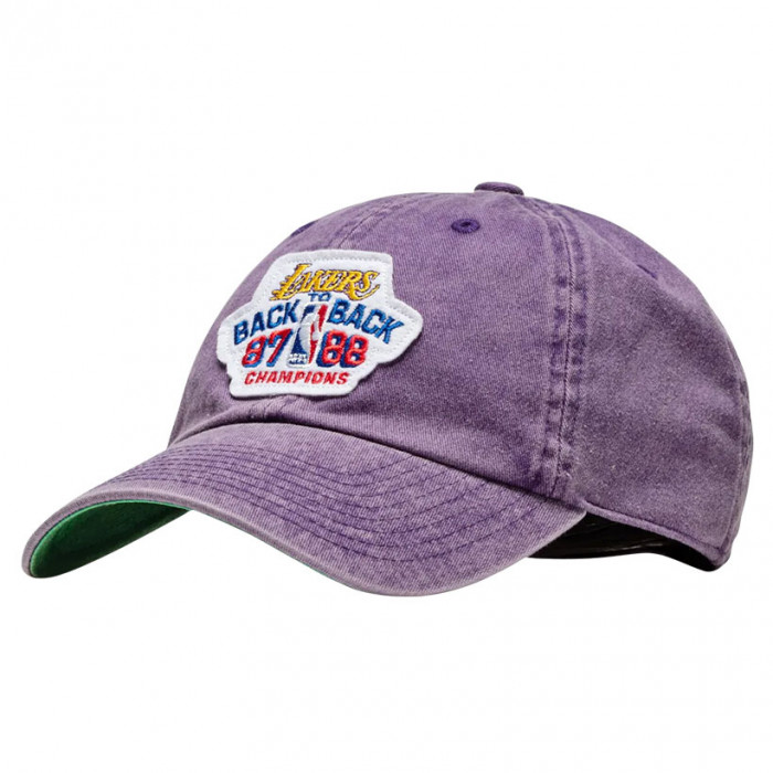Los Angeles Lakers Mitchell & Ness HWC Back 2 Back Champions Dad Cappellino