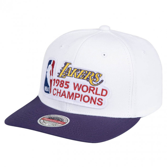 Los Angeles Lakers Mitchell & Ness HWC 85 World Champions Stretch kačket
