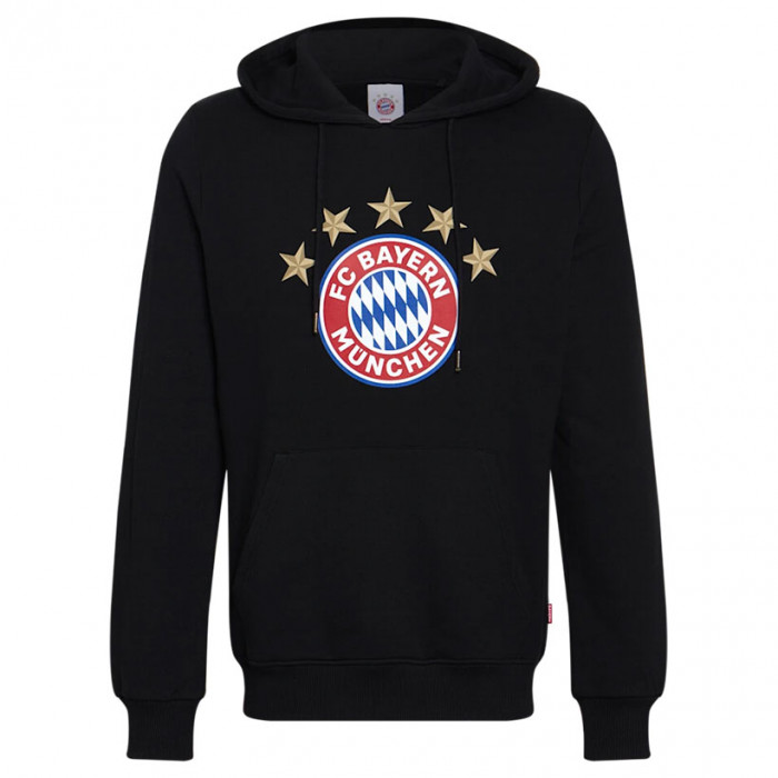 FC Bayern München Logo maglione con cappuccio
