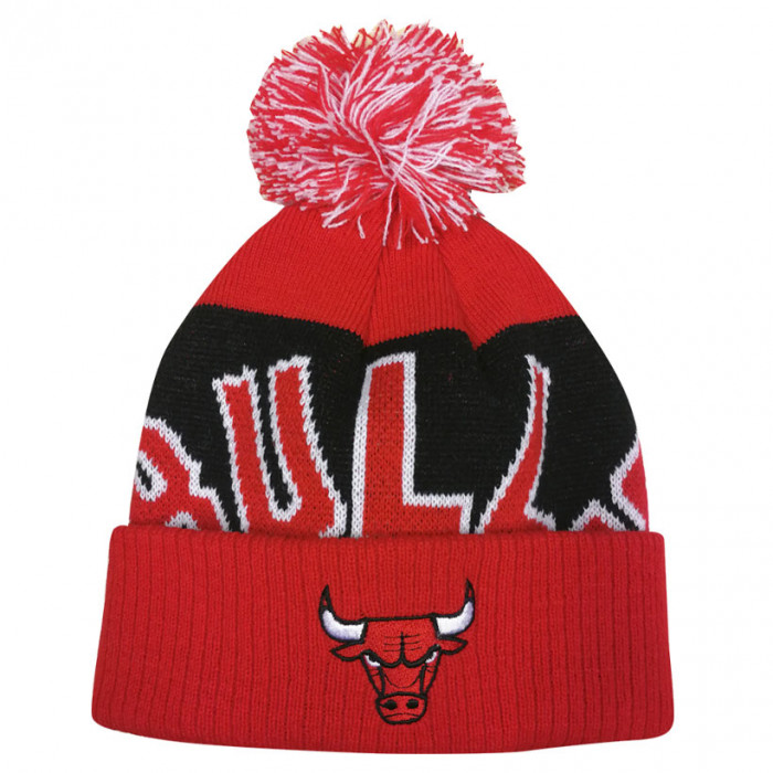 Chicago Bulls Ark Jacquard Youth cappello invernale per bambini