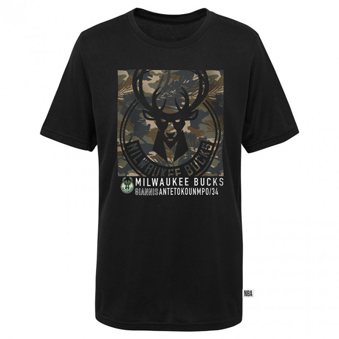 Giannis Antetokounmpo 34 Milwaukee Bucks Top Graphic T-Shirt