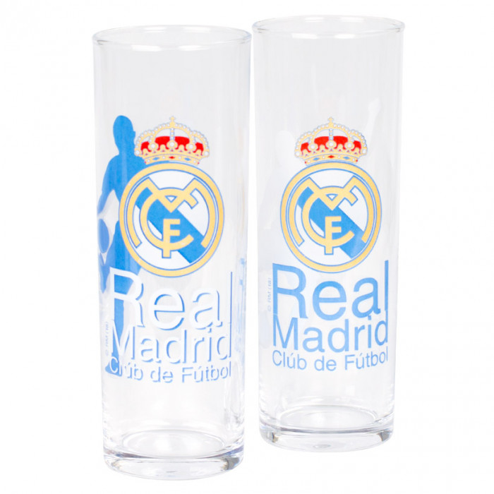 Real Madrid 2x bicchiere