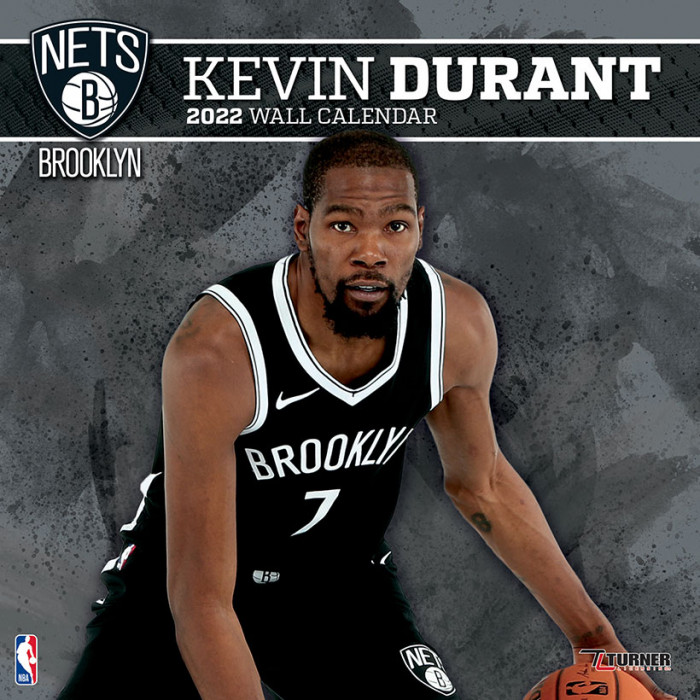 Kevin Durant 7 Brooklyn Nets Kalender 2022