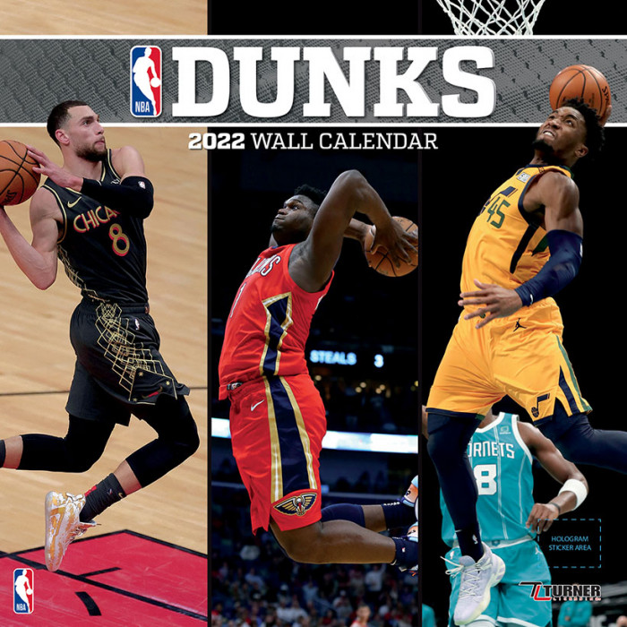 NBA Dunks Calendario 2022