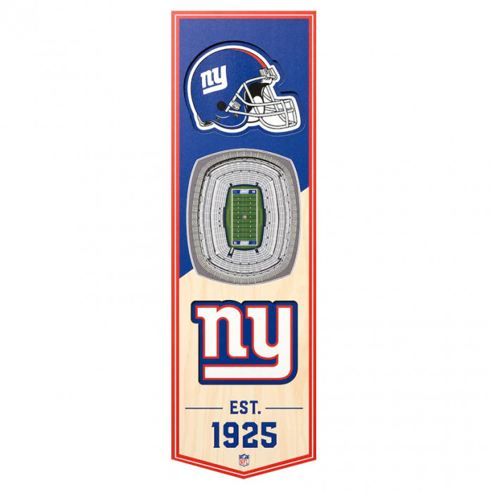 New York Giants 3D Stadium Banner slika