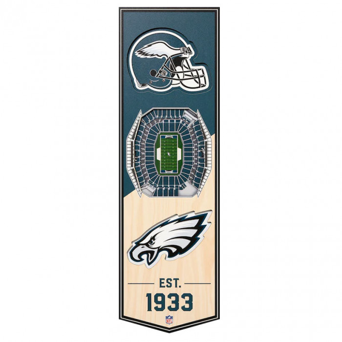 Philadelphia Eagles 3D Stadium Banner 