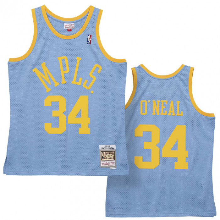 Shaquille O'Neal 34 Los Angeles Lakers 2001-02 Mitchell & Ness Swingman Trikot