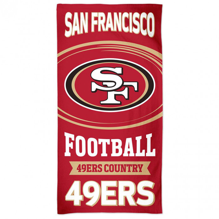San Francisco 49ers brisača 150x75