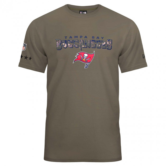 Tampa Bay Buccaneers New Era Camo Wordmark majica