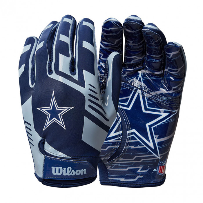 Dallas Cowboys Wilson Stretch Fit Receivers Youth Kinder Handschuhe