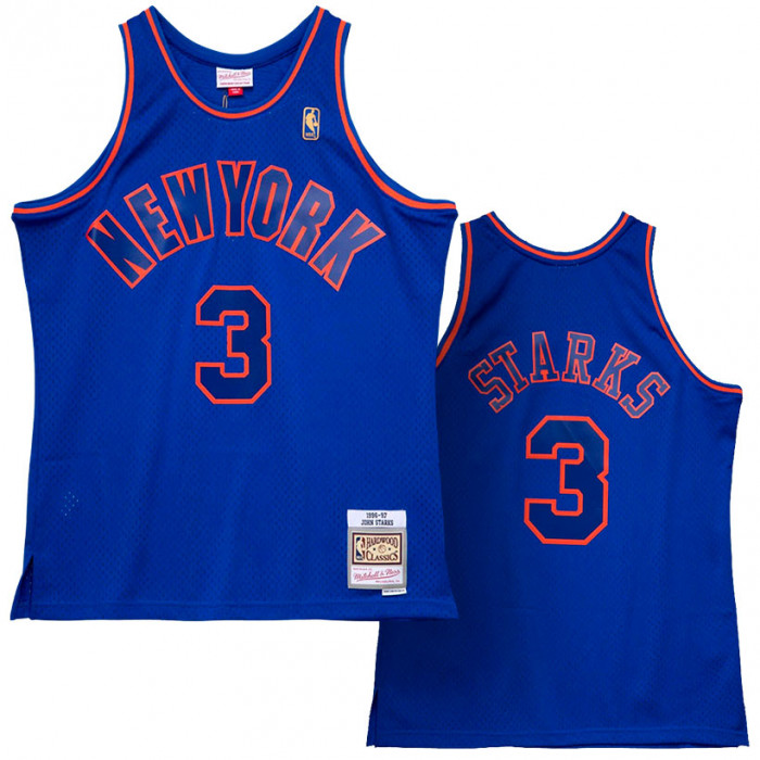 John Starks 3 New York Knicks 1996-97 Mitchell & Ness Swingman Trikot