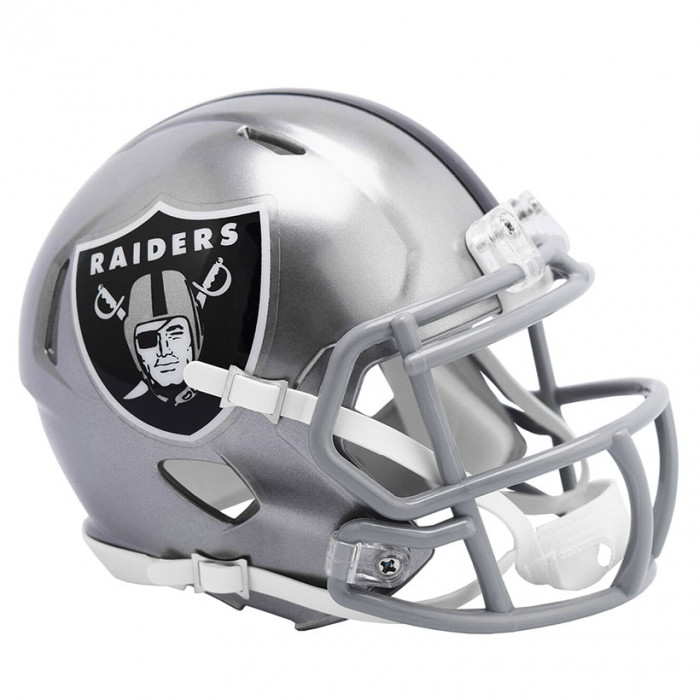 Las Vegas Raiders Riddell Flash Alternative Speed Mini Helm