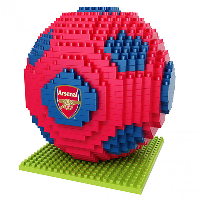 Arsenal BRXLZ Football 3D-Ball Würfel Set