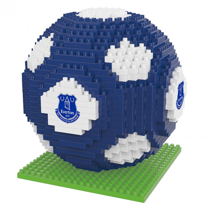 Everton BRXLZ Football 3D žoga set za sestavljanje