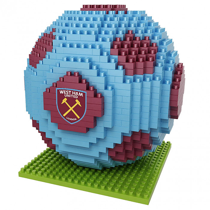 West Ham United BRXLZ Football 3D Palla Costruzione