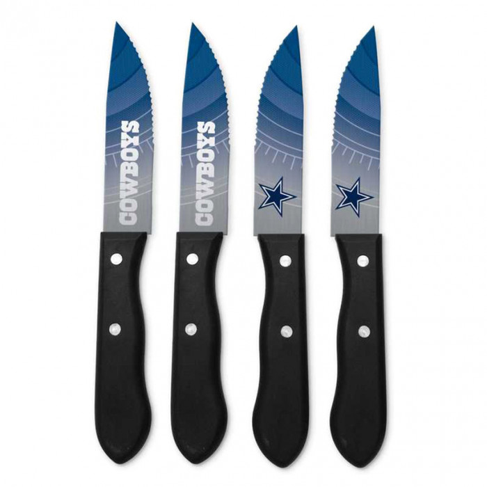 Dallas Cowboys Steak Knives Set 4x nož za zrezke