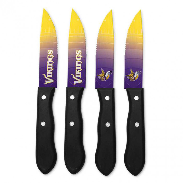 Minnesota Vikings Steak Knives Set 4x nož za zrezke