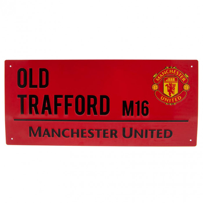 Manchester United Street Sign tabla